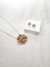 Conjunto Mandala Cravejada de Zircônia Folheado em Ouro 18K - comprar online