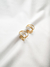 Brinco Argola Tripla Folheado em Ouro 18k