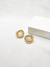 Brinco Corda Torcida Folheado em Ouro 18K