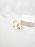 Brinco Argola Lisa Chapa Folheado em 18K