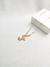 Colar Borboletas Cravejado com Micro Zircônias Folheado em Ouro 18K