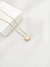Colar Ponto de Luz Folheado em Ouro 18K
