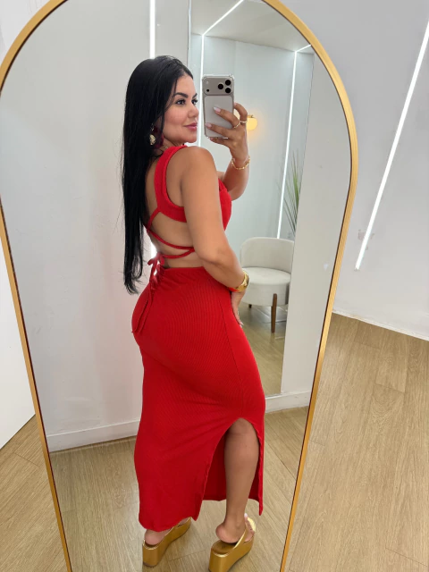 Vestido Paty midi - comprar online