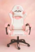 Silla Gamer Panter Rosa | Blanco