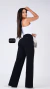 CALÇA WIDE LEG PRETA JEANS - comprar online