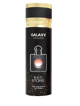 Black Stone, Perfume Spray Galaxy Concep, Inspiração Black Opium 200ml