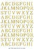 DECALQUE HIDRO TRANSFER - LETRAS - COD1314
