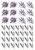 DECALQUE HIDRO TRANSFER - LAVANDA - COD1068