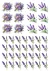 DECALQUE HIDRO TRANSFER - LAVANDA - COD1068 - comprar online