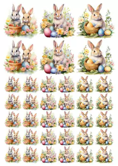 DECALQUE HIDRO TRANSFER - PÁSCOA - COD1119 - comprar online