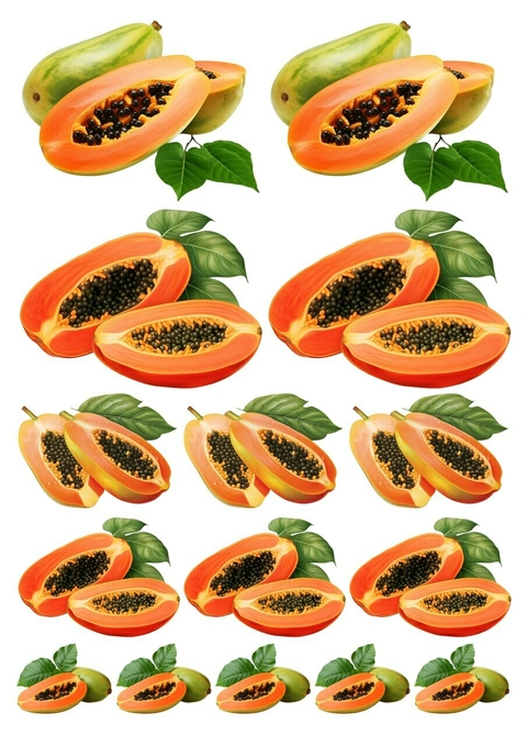 DECALQUE HIDRO TRANSFER - FRUTAS - COD1184