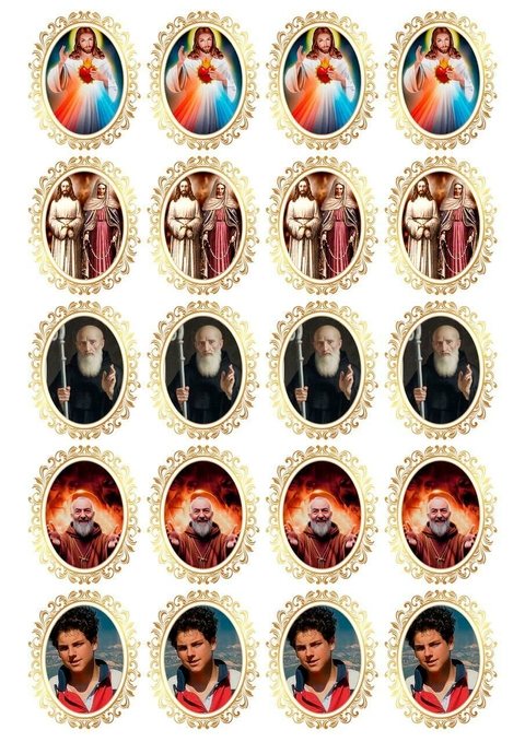 DECALQUE HIDRO TRANSFER - RELIGIOSOS - COD1205