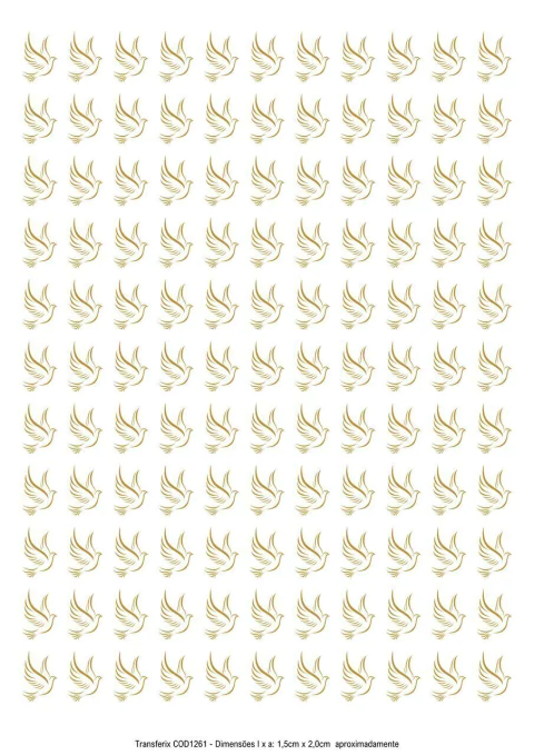 DECALQUE HIDRO TRANSFER - RELIGIOSOS - COD1261 - comprar online