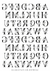 DECALQUE HIDRO TRANSFER - LETRAS - COD1285 - comprar online