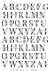 DECALQUE HIDRO TRANSFER - LETRAS - COD1285