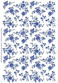 DECALQUE HIDRO TRANSFER - FLORES - COD1375 - comprar online