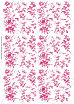 DECALQUE HIDRO TRANSFER - FLORES - COD1378 - comprar online