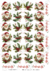 DECALQUE HIDRO TRANSFER - NATAL- COD1457