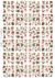 DECALQUE HIDRO TRANSFER - NATAL- COD1465