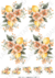DECALQUE HIDRO TRANSFER - FLORES - COD1485