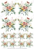 DECALQUE HIDRO TRANSFER - FLORES - COD1504 - comprar online