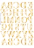 DECALQUE HIDRO TRANSFER - LETRAS 4CM - COD1541 - comprar online