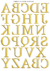 DECALQUE HIDRO TRANSFER - LETRAS 4CM - COD1542 - comprar online