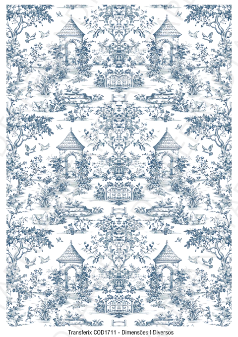 DECALQUE HIDRO TRANSFER - COLEÇÃO VERÃO - COD1711