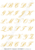 DECALQUE HIDRO TRANSFER - LETRAS - COD1768