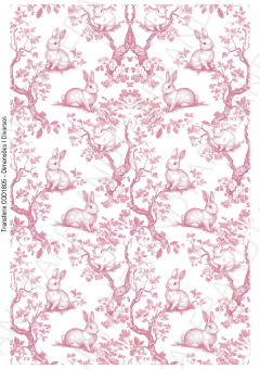 DECALQUE HIDRO TRANSFER - PÁSCOA ESTAMPAS - COD1805