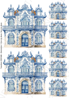 DECALQUE HIDRO TRANSFER - AZULEJOS - COD1848