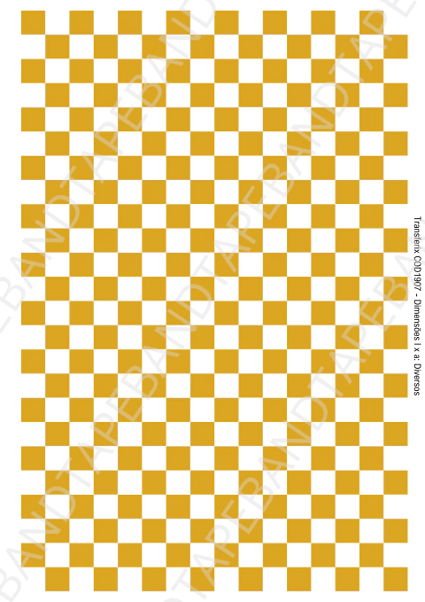 DECALQUE HIDRO TRANSFER - QUADRICULADOS - COD1907