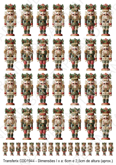 DECALQUE HIDRO TRANSFER - NATAL - COD1944