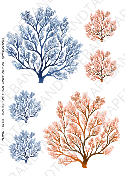 DECALQUE HIDRO TRANSFER - MAR - COD2103 - comprar online