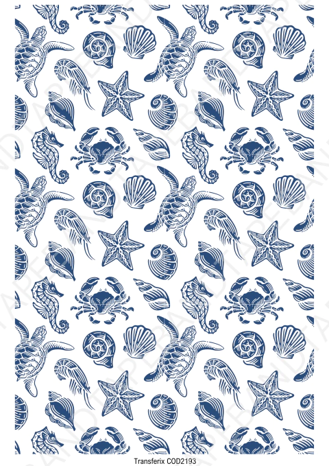 DECALQUE HIDRO TRANSFER - MAR - COD2193