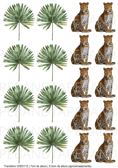 DECALQUE HIDRO TRANSFER - SAVANA - COD3112