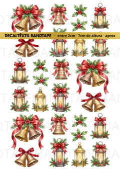 DECALTÊXTIL - NATAL - DT1006 (Folha A4)