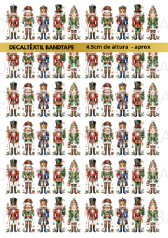 DECALTÊXTIL - NATAL - DT1007 (Folha A4)