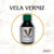 VELA VERNIZ INCOLOR 100 ML - COD3000