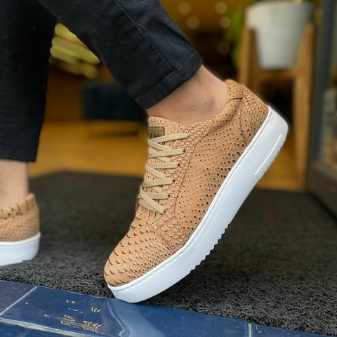 TURIN MARRON CROCO