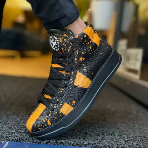 BERLIN NARANJA Y NEGRA