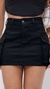 Saia jeans Cargo Preta - Saron Modas