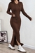Vestido Capuz Jaqueline