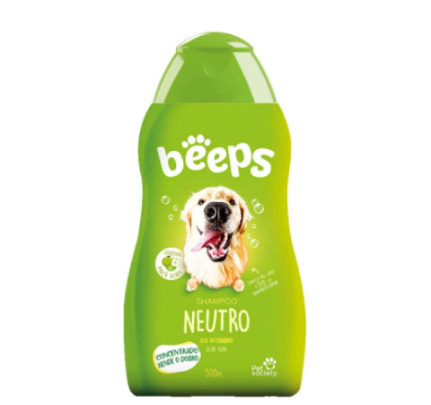 Shampoo Pet Society Beeps Neutro 500ml