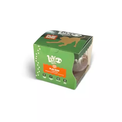Bexiga recheada com pulmão bovino Play Bow 1un