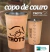 Copo Inox - Couro