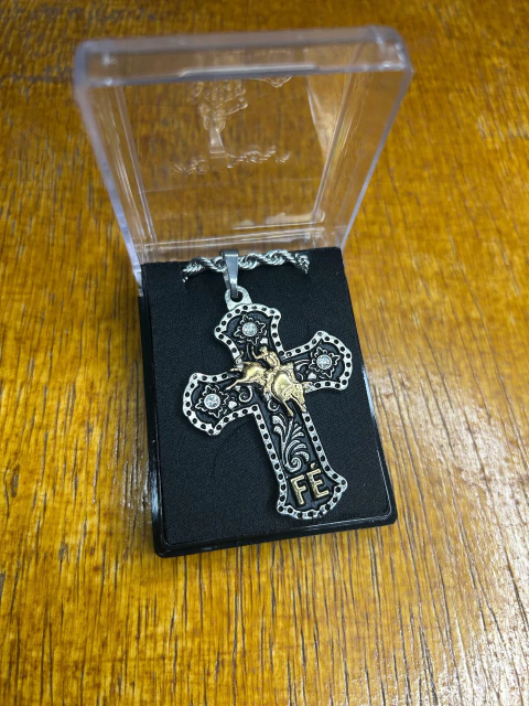 Corrente Crucifixo - Montaria Touro