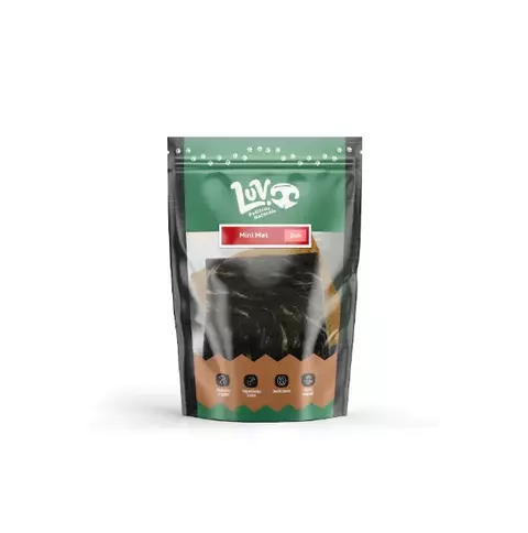 Pele Bovina Petisco Natural Luv Mini Mat 2un