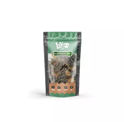 Patas de Jacaré 100g - Petisco Natural para Cães