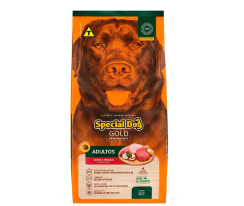 Special Dog Gold Performance Premium Especial para Cães Adultos 15kg